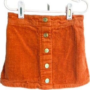 Isaac Mizrahi Corduroy Skirt Girls 5/6